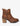 Oak & Hyde Womens East Side Cesar Leather Ankle Book - Cognac - The Foot Factory