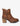 Oak & Hyde Kvinnors East Side Cesar Leather ankelbok - Cognac - The Foot Factory