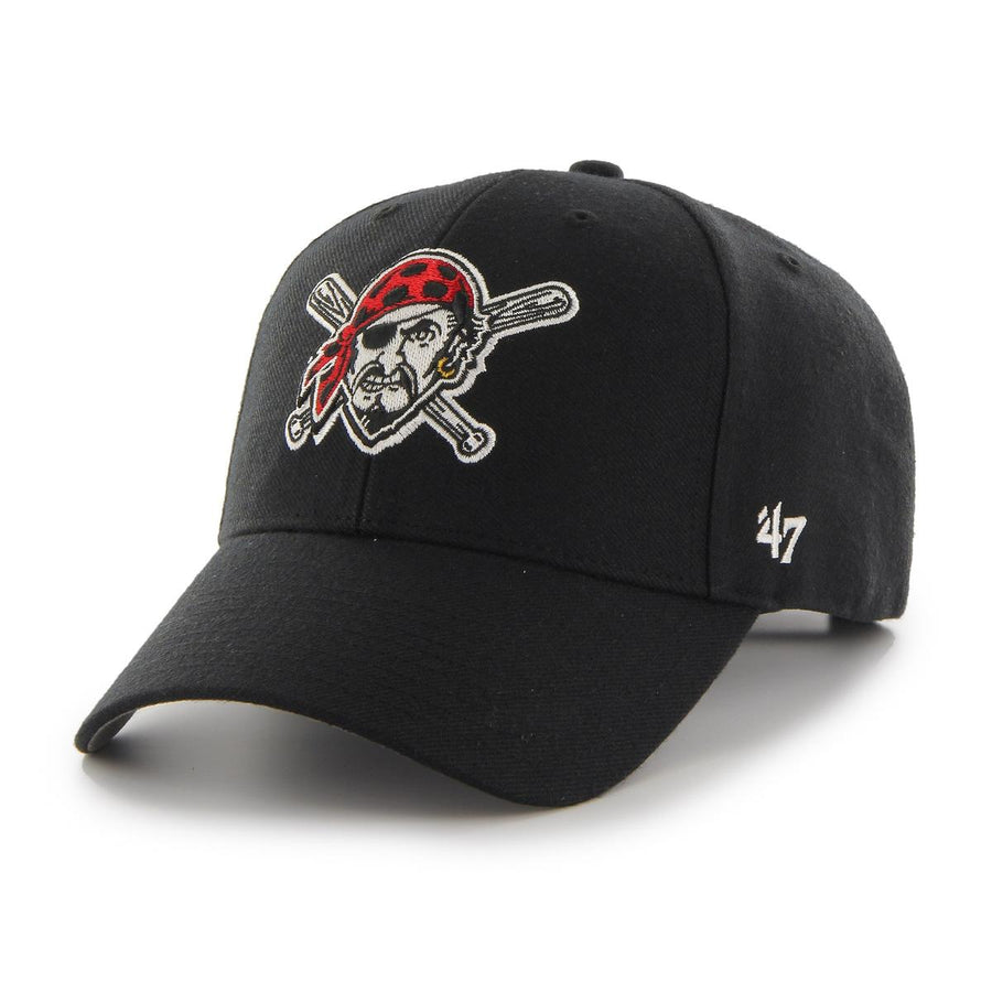 '47 Brand Unisex Pittsburg Pirates Cap - Black