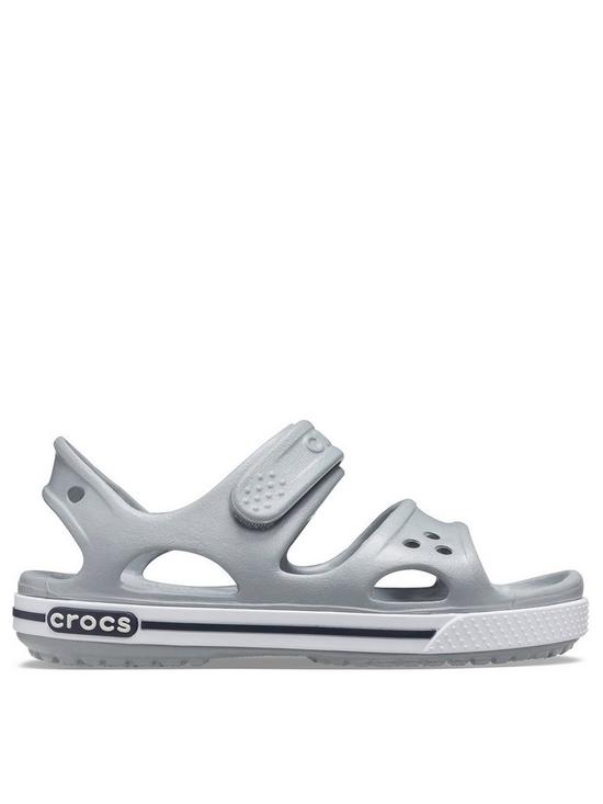 Crocs Kids Crocband Sandal - Light Grey