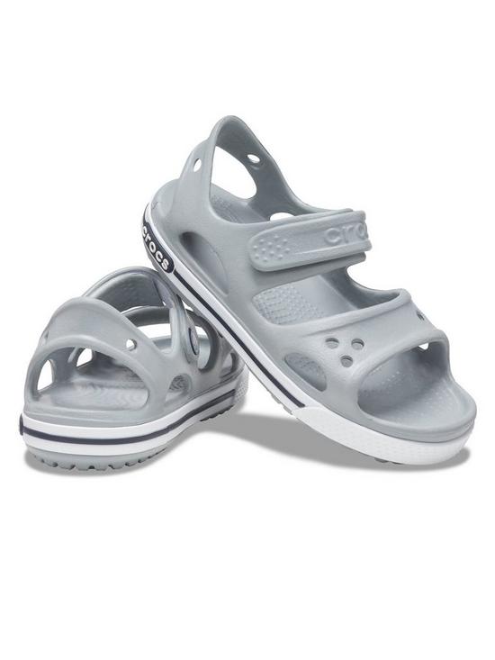 Crocs Kids Crocband Sandal - Light Grey