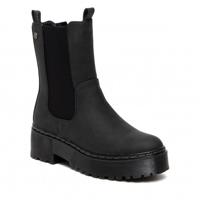 Refresh Womens Fashion Chelsea Boot - Black