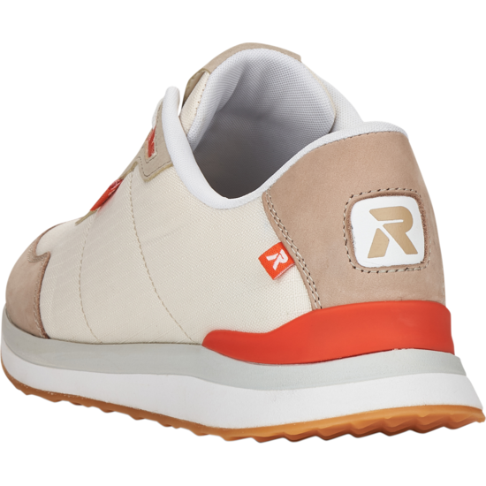 Rieker Womens Revolution Trainers Beige Orange
