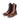 Rieker Womens Fashion Patent Boot - Brown