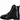 S. Oliver Womens Fashion Patent Leopard Boot - Black / Khaki