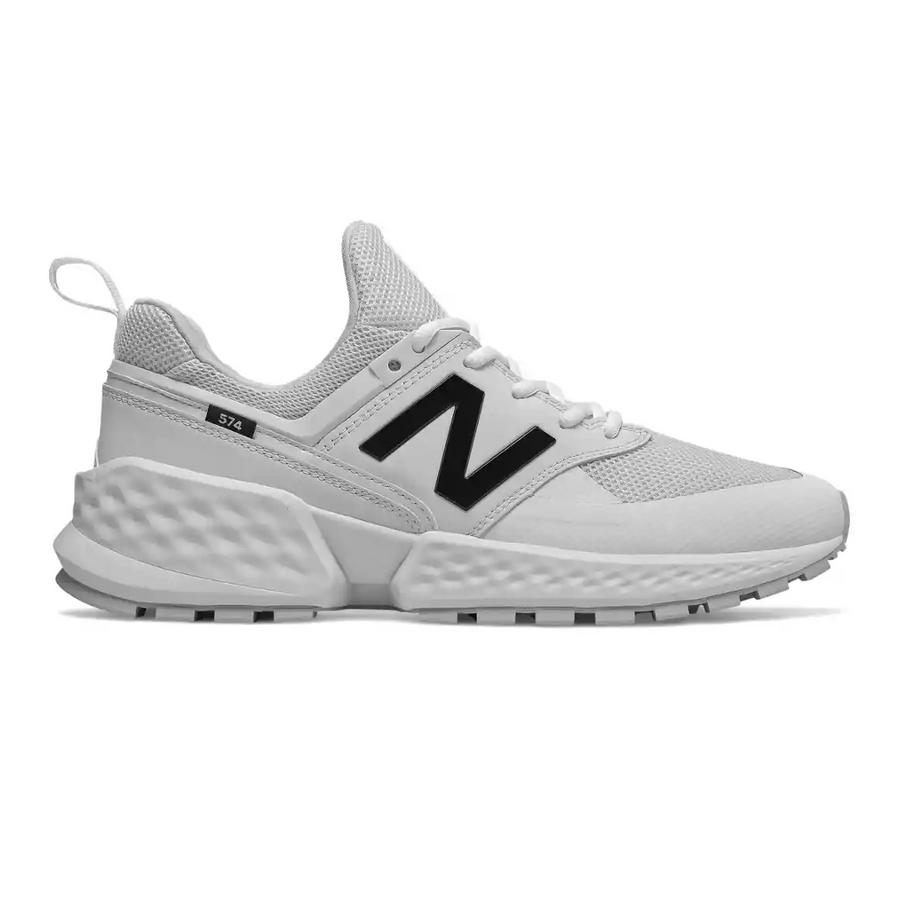 New Balance Mens 574 Sport Fashion Trainer - White