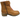 Oak & Hyde Womens Bridge Jungle Leather Ankle Boot - Cognac