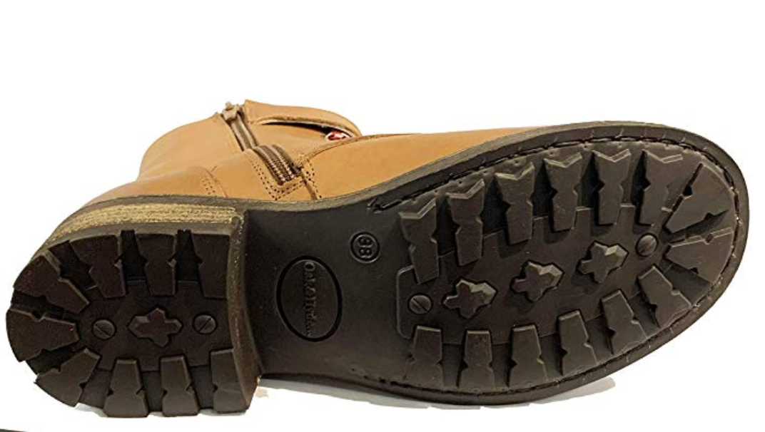 Oak & Hyde Womens Bridge Jungle Leather Ankle Boot - Cognac
