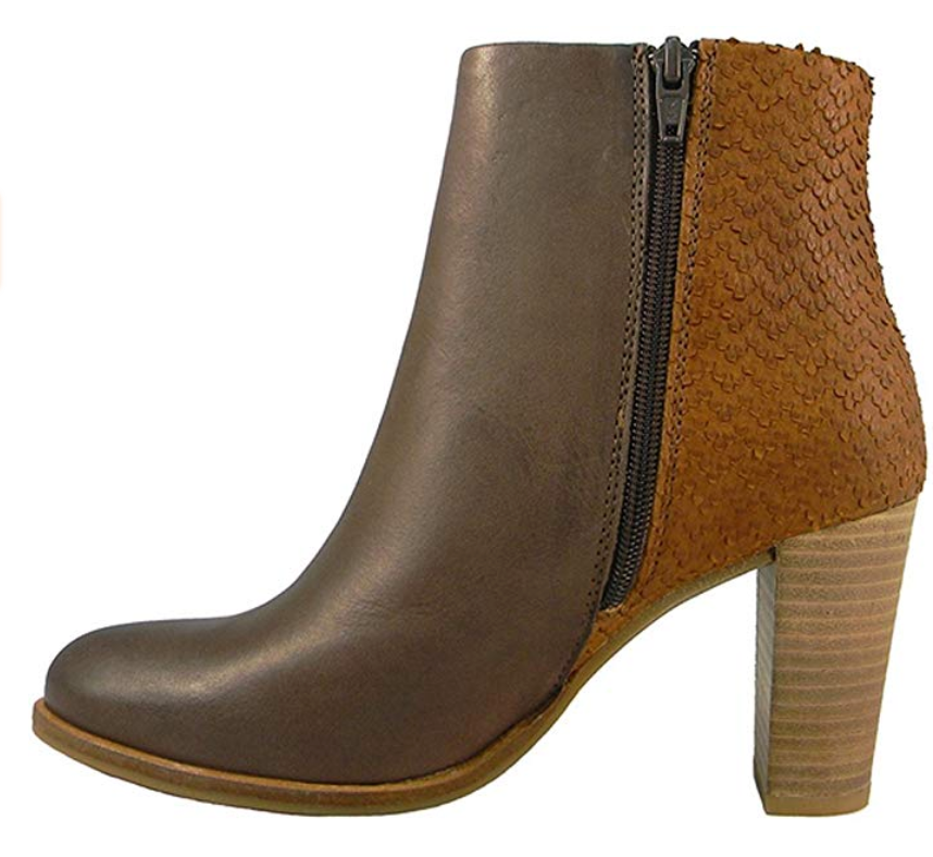 Oak & Hyde Womens Park Life Leather Boots - Brown / Cognac