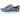 Carmela Womens Leather Trainers - Blue