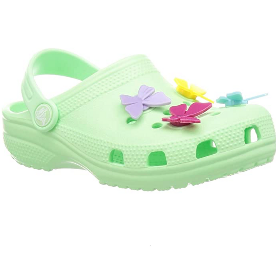 Crocs - Classic Butterfly Charm Clog - Neo Mint