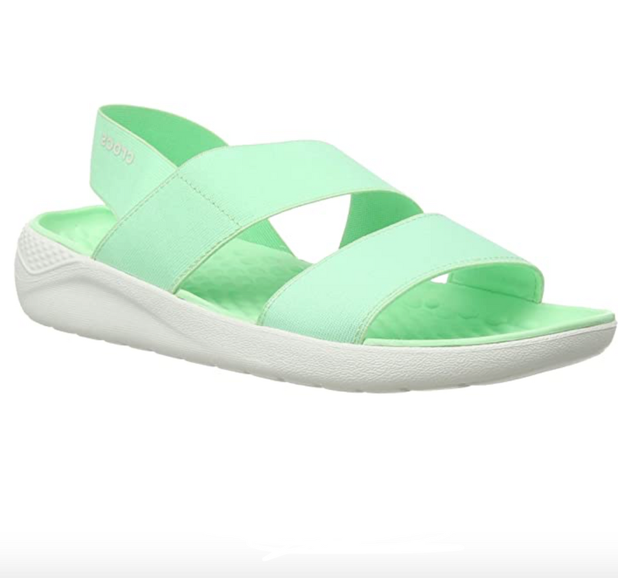 Crocs - Lite Ride Stretch Sandal - Green Neo Mint