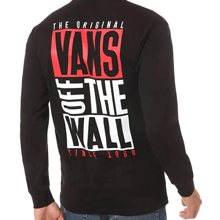 VANS Mens Uoma Graphic T-Shirt - Black