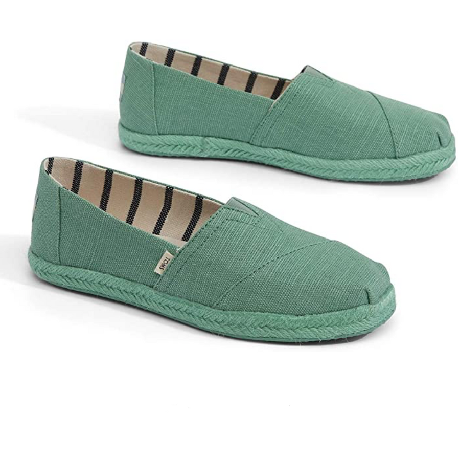 TOMS - Classic - Winter Green Heritage Canvas