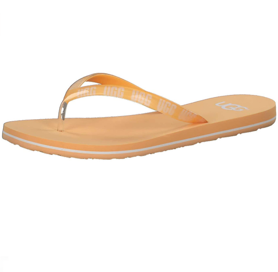 UGG Womens Simi Graphic Flip Flop - Sunkiss