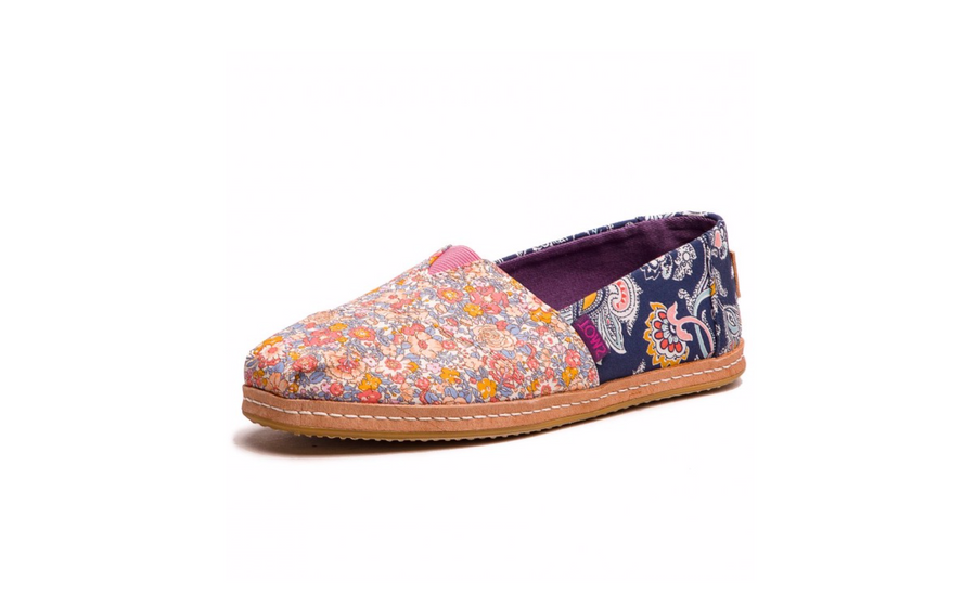 Toms- Women's- Alpargata- Espadrille- Liberty- Amelie/Louis