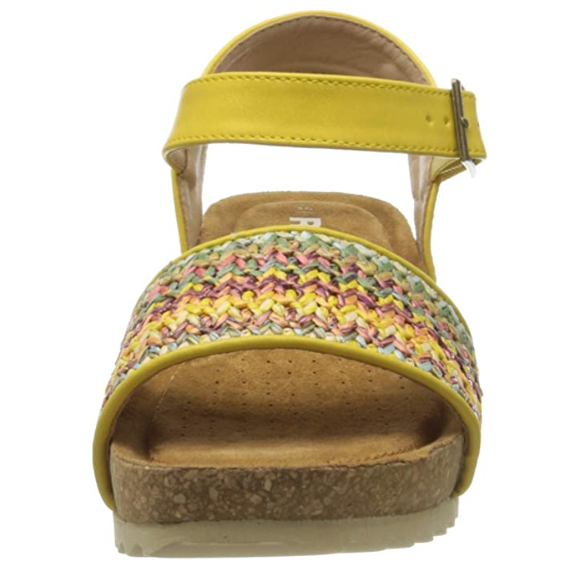 Refresh Womens Platform Sandal - Yellow