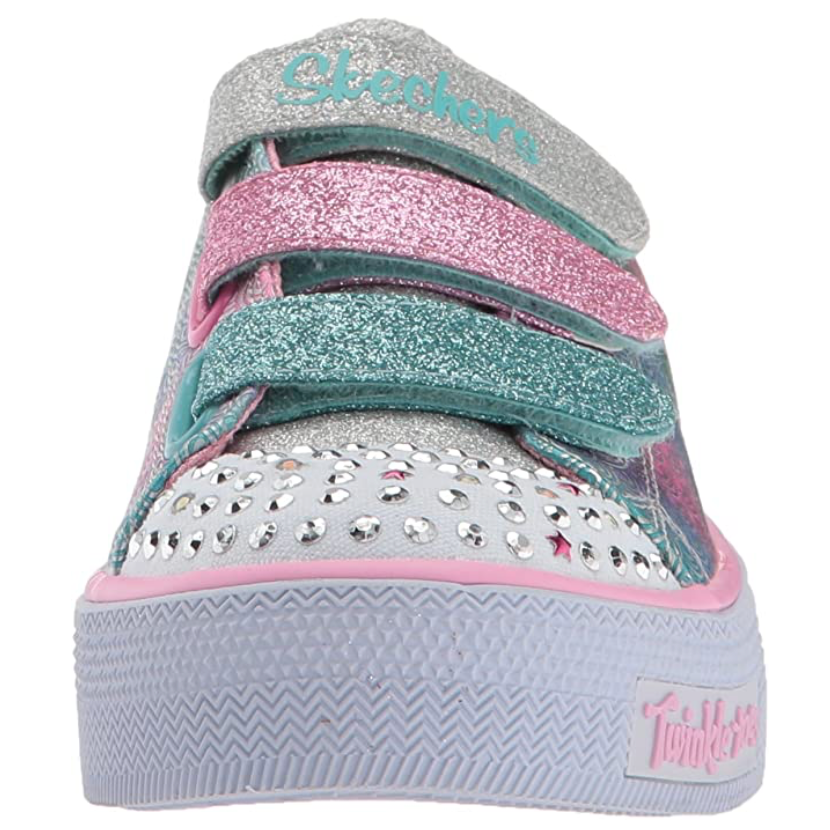 Skechers Girls Shuffle Mermaid Multicolour Trainers