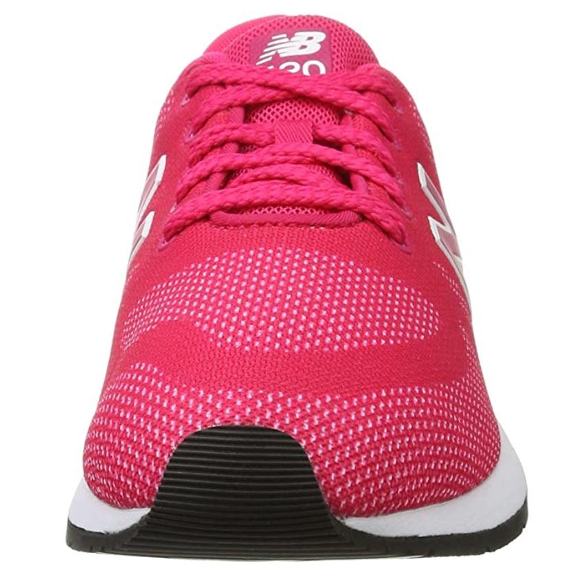 New Balance Kids 420 Trainers Pink White The Foot Factory