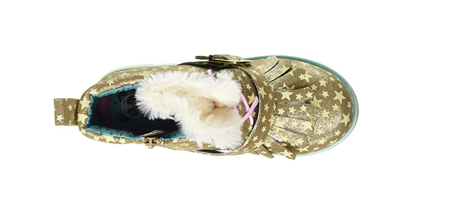 Irregular Choice Baby Step Mama - Gold