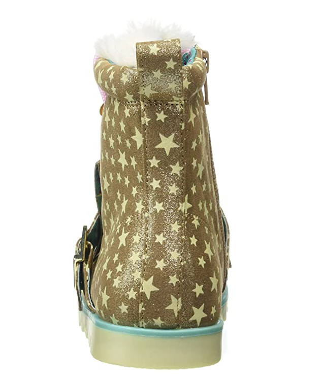 Irregular Choice Baby Step Mama - Gold