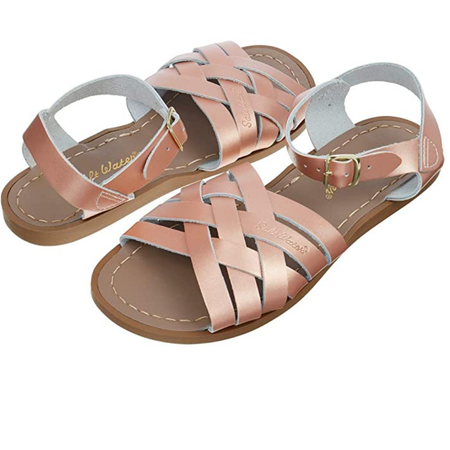 Salt Water Sandals Womens Retro Sandal - Rose Gold