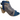 Bueno Womens Udo Leather High Heel Sandal - Navy