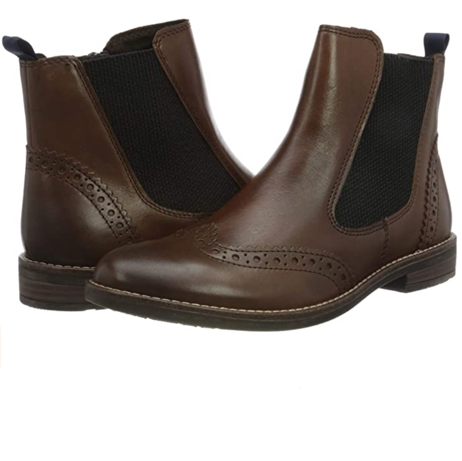 Marco Tozzi Womens Chelsea Boot - Brown