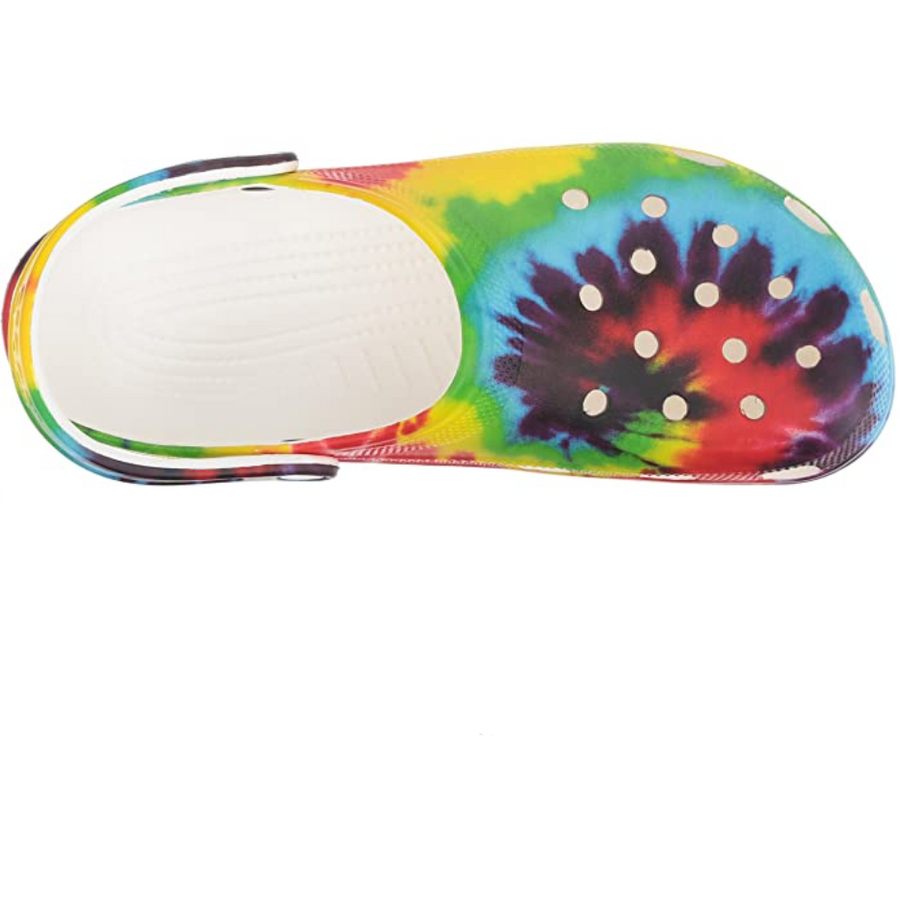 Crocs Unisex Classic Graphic Tie-Dye Clogs