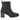 UGG Womens Fern Leather Boots - Black