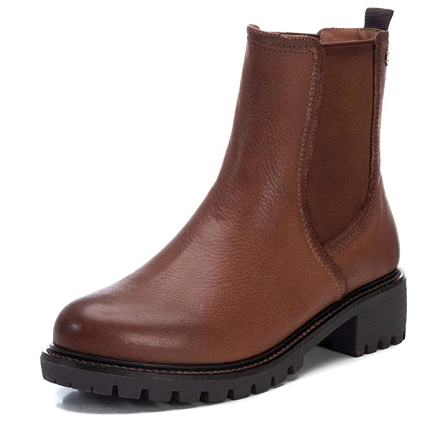Carmela Womens Leather Chelsea Boots - Brown