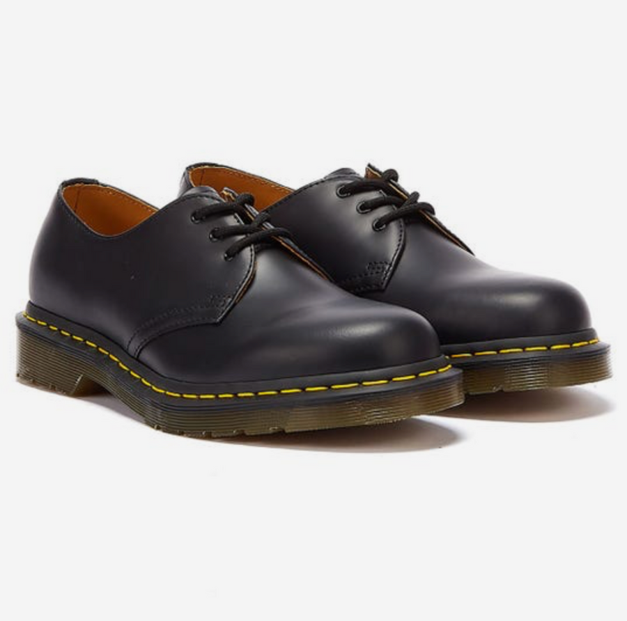 Dr Martens Unisex 1461 Smooth Leather Shoe - Black