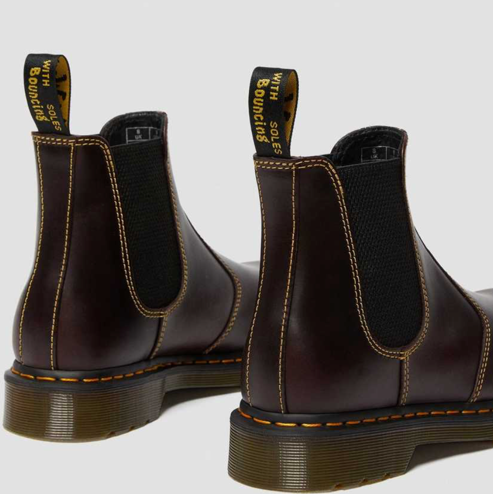 Oxblood dm top chelsea boots