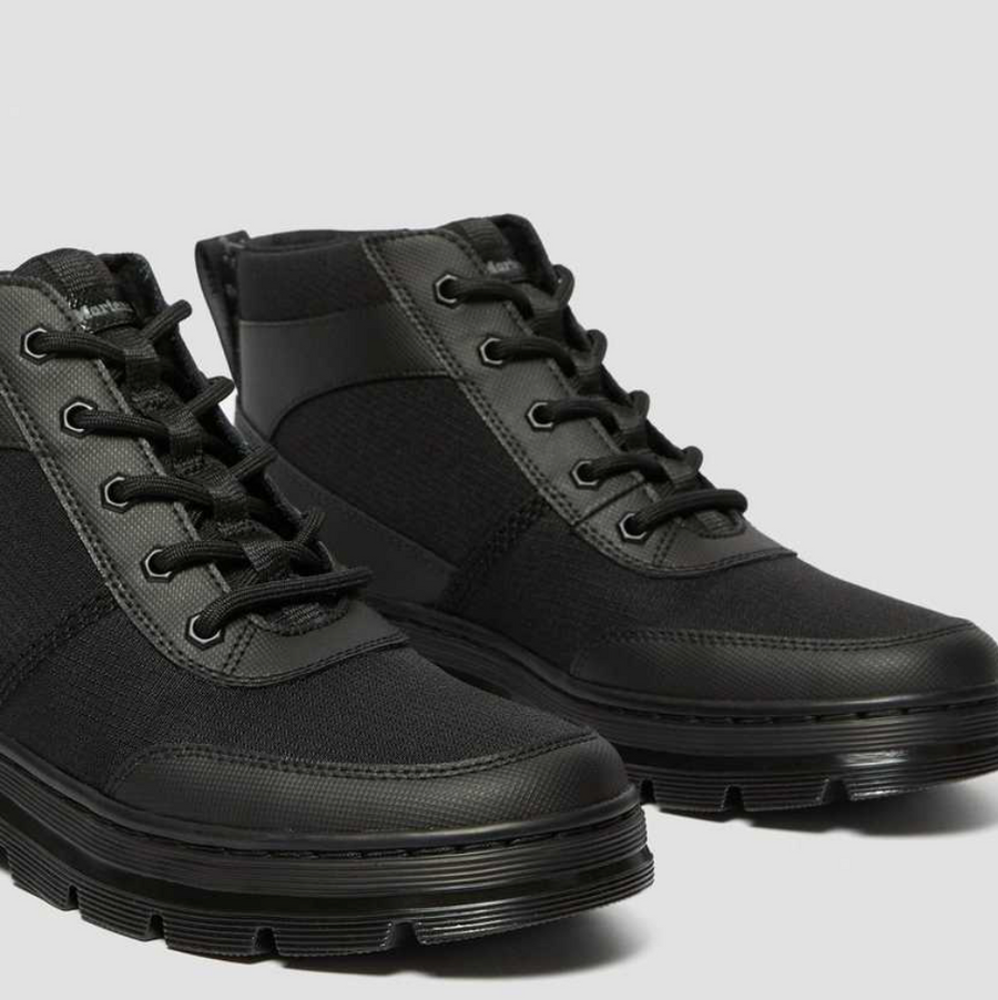 Dr Martens Mens Bonny Tech Utility Chukka Boot Black The Foot