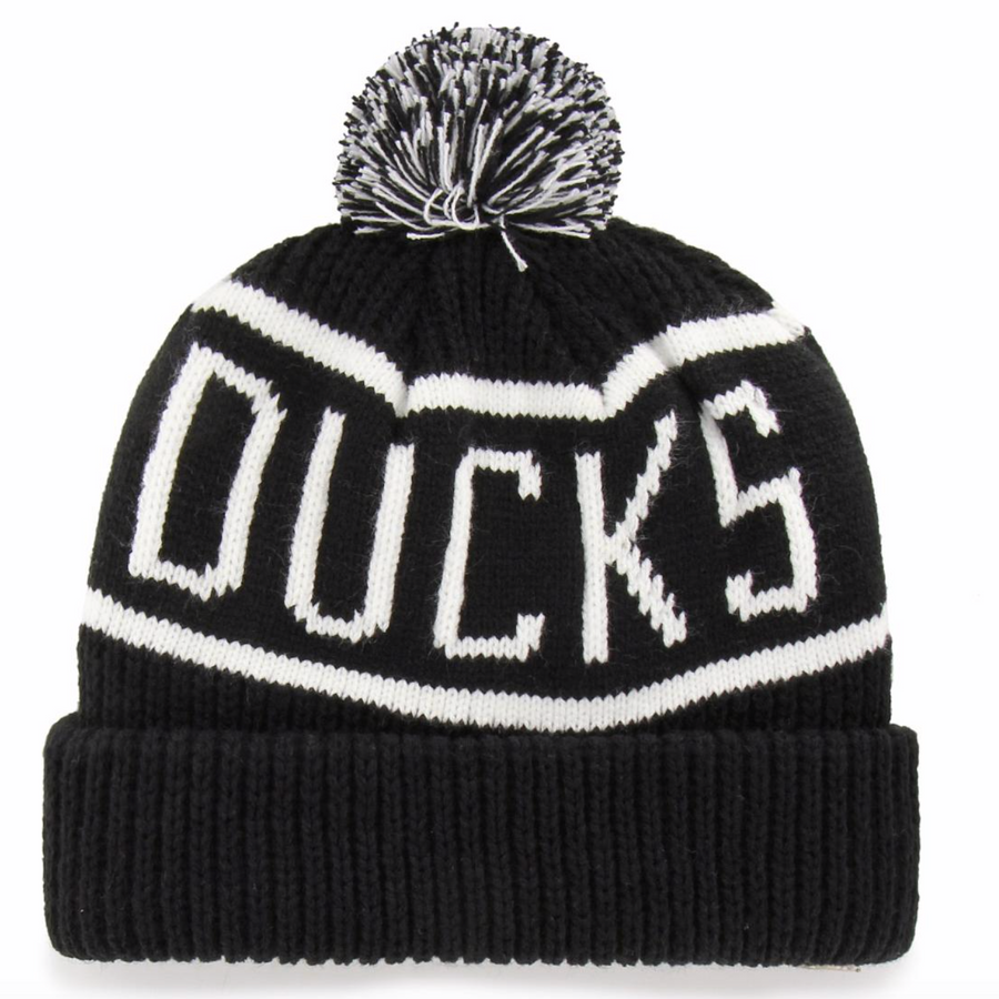 '47 Brand - Anaheim Ducks Knit - Black / White