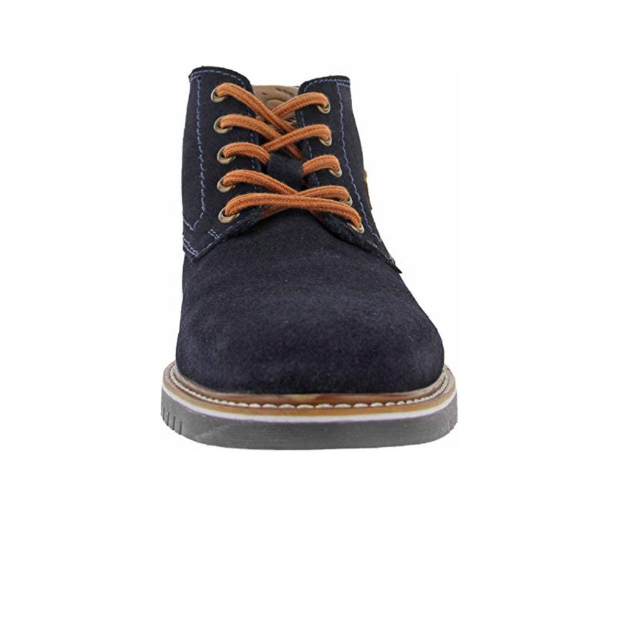 Bugatti Mens Fashion Short Boot - Navy / Tan