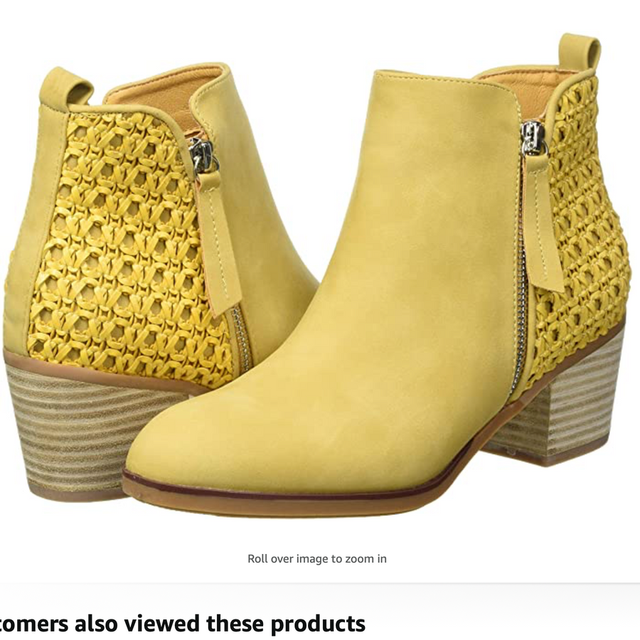 XTI - 42371 - Women's Fashion Boots - Yellow