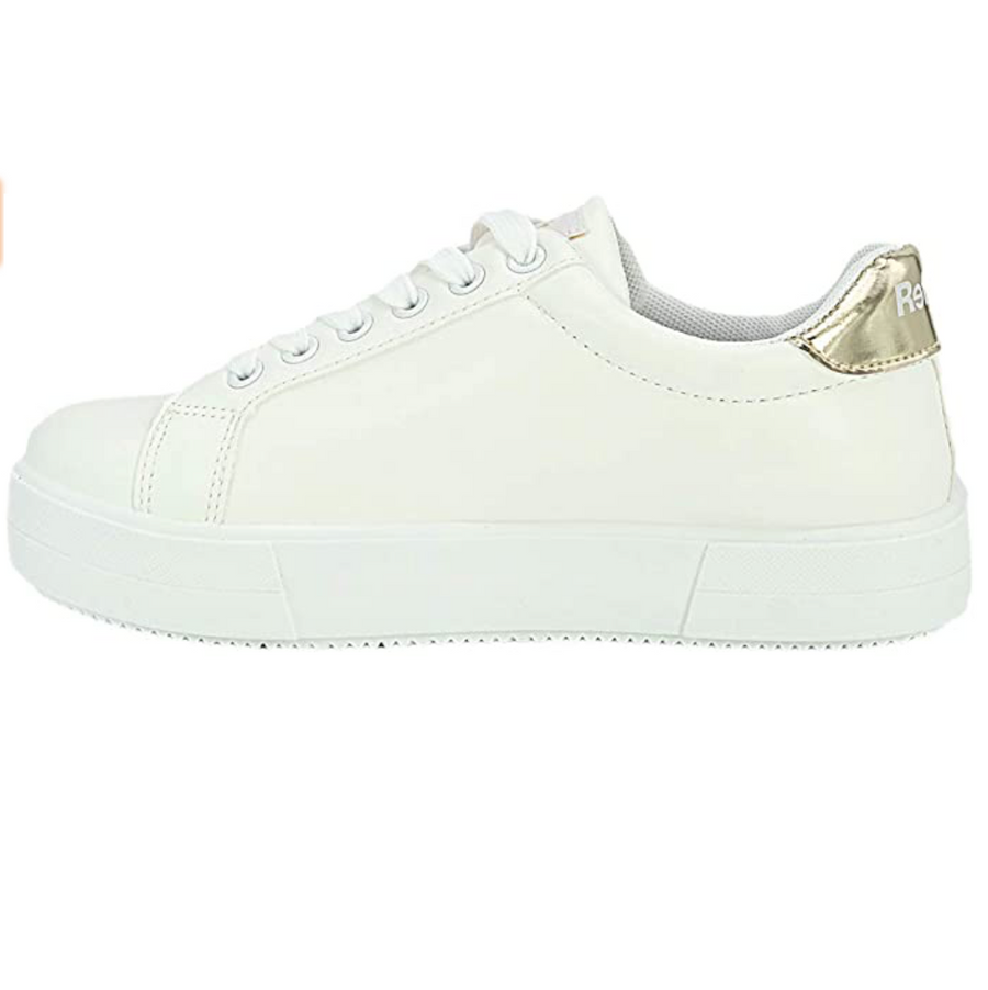 Refresh Womens Fashion Trainers - White / Platinum