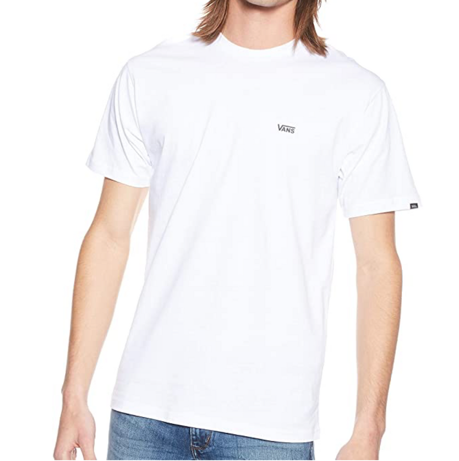 VANS Mens Classic Logo T-Shirt - White