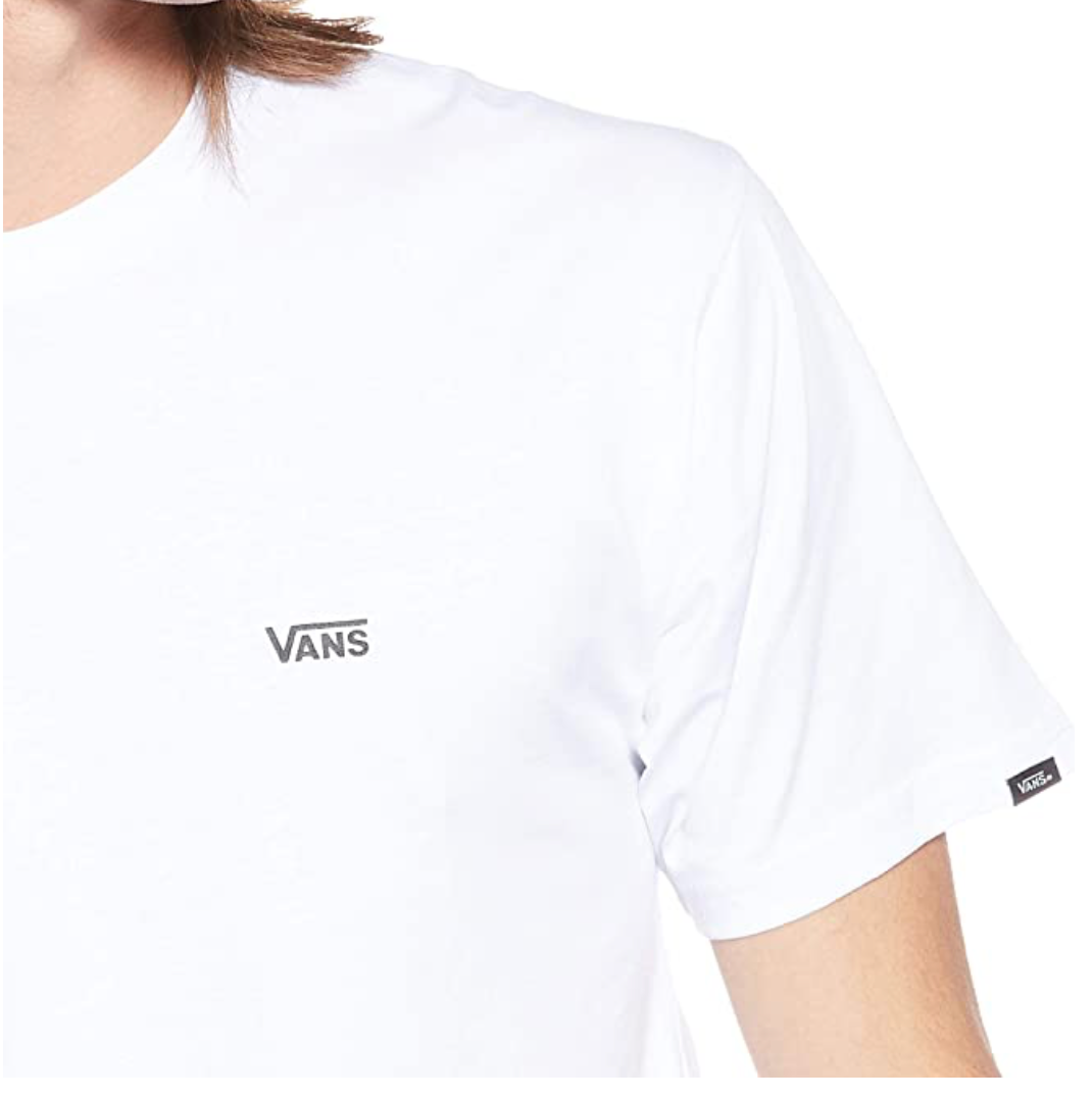 VANS Mens Classic Logo T-Shirt - White