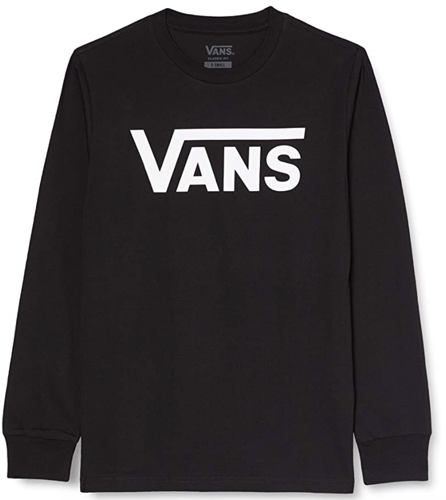 VANS Mens Classic Logo T-Shirt - Black