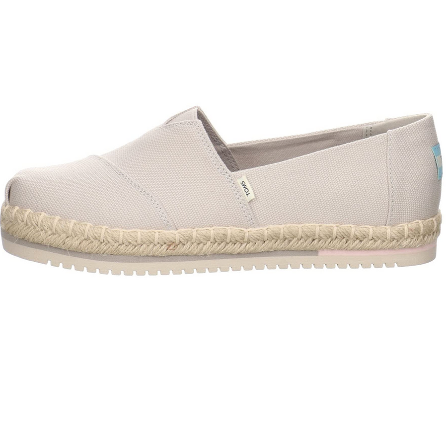 TOMS - Women's Platform Espadrilles - Cloud Grey