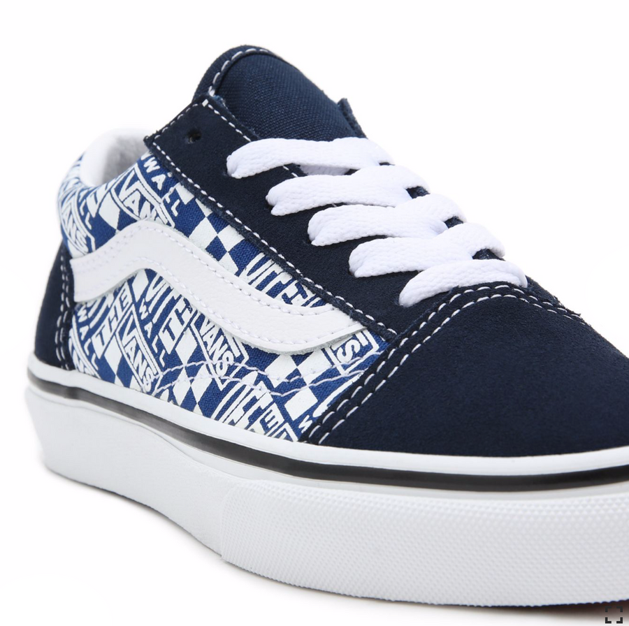 VANS Kids Old Skool Trainers - Blue