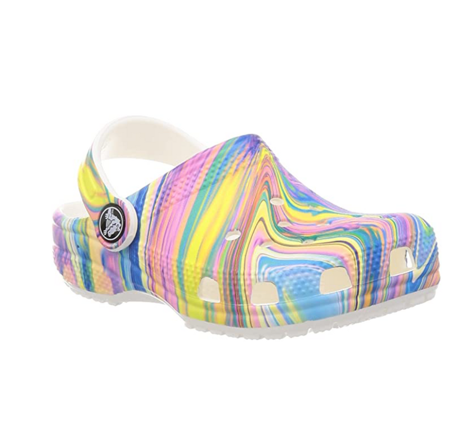 Crocs Kids Classic Out Of This World Clog - Multicoloured / White