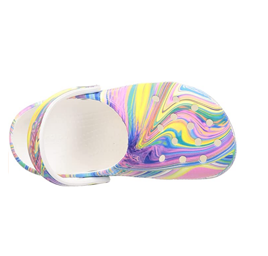 Crocs Kids Classic Out Of This World Clog - Multicoloured / White