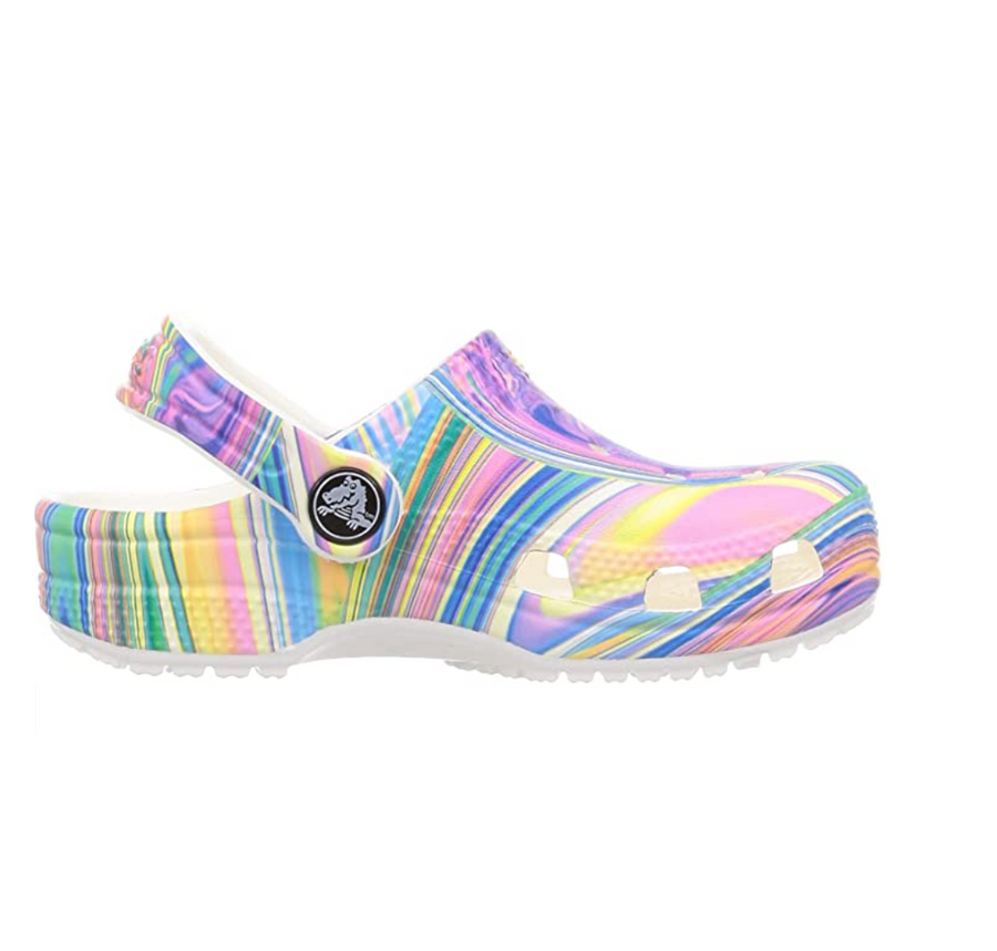 Crocs Kids Classic Out Of This World Clog - Multicoloured / White