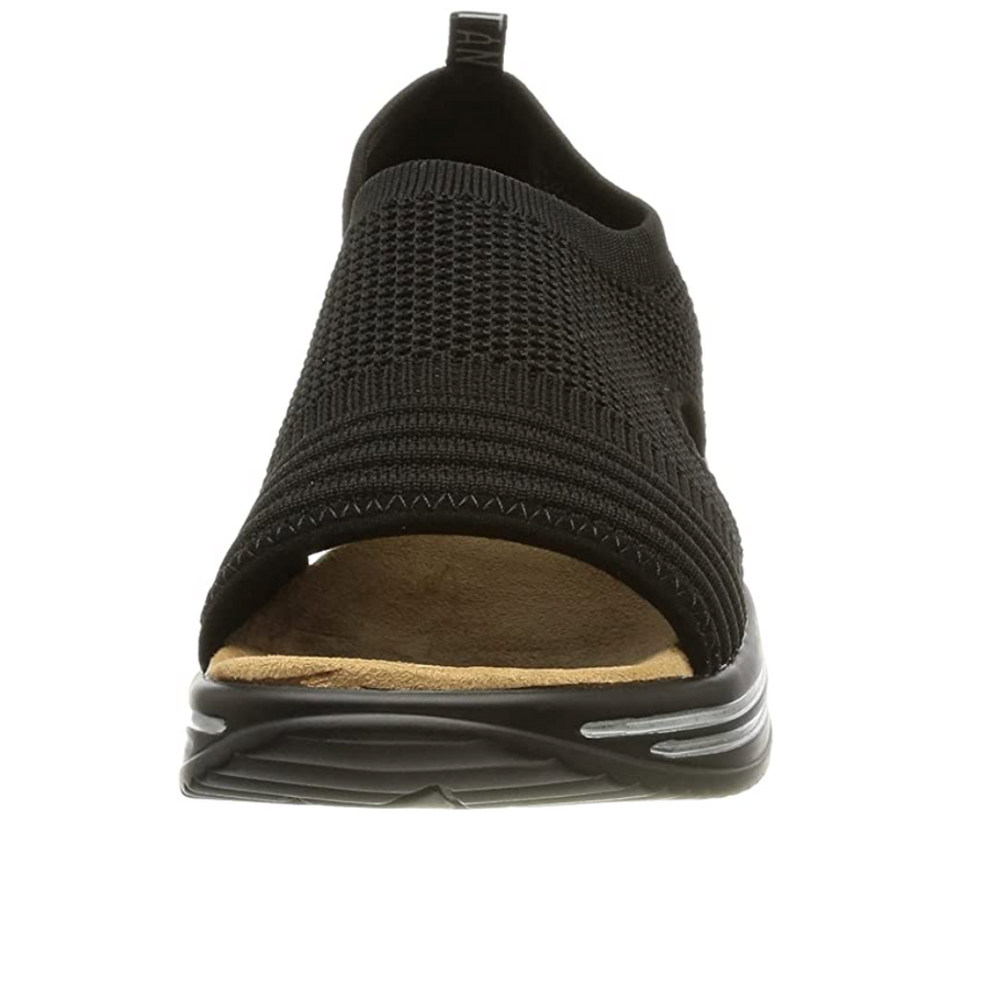 Mustang - Women's Mesh Fashion Sandals - Black