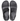 Crocs Womens Brooklyn Low Wedged Sandal - Black