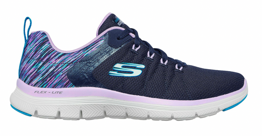 Skechers Womens Flex Appeal 4.0 Trainers - Navy