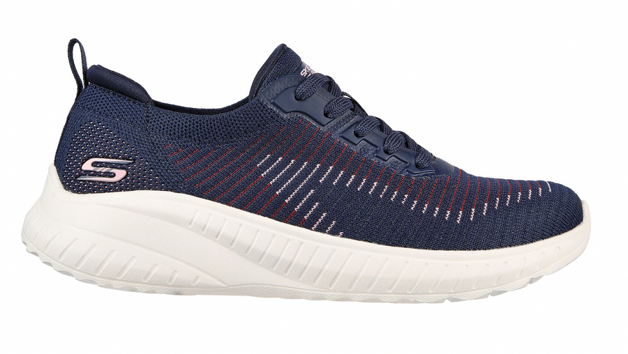 Skechers Womens BOBS Sport Squad Chaos Trainers - Navy